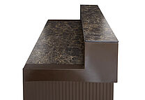 Cordiale counter brown marbled Cordiale counter brown marbled