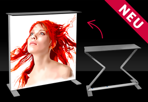 MAGIC FOLD Leuchttheke