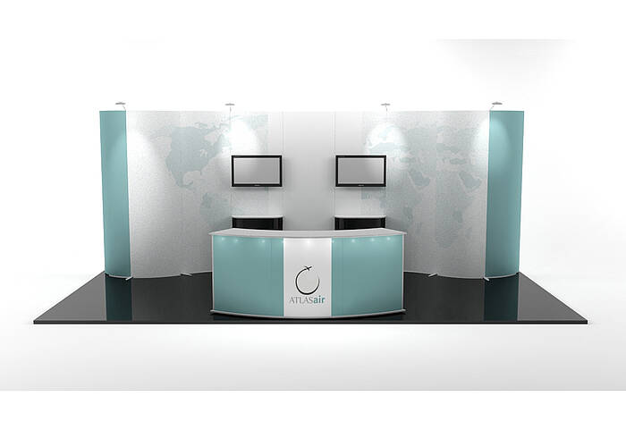 Exhibition stand solutions example 26 Exhibition stand solutions example 26