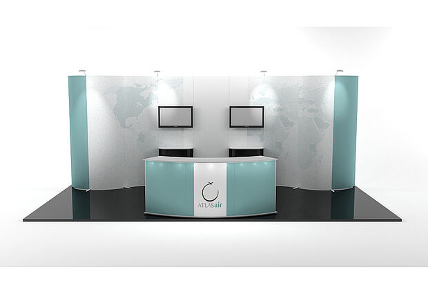 Exhibition stand solutions example 26 Exhibition stand solutions example 26