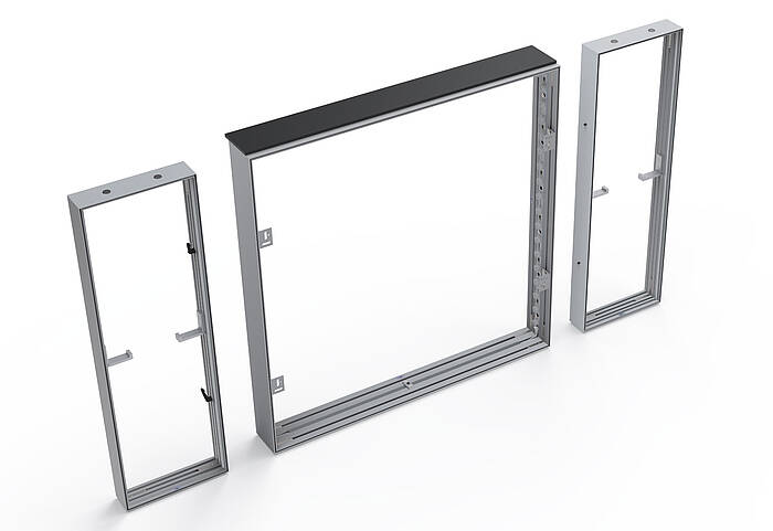 ALU STAR PLUS LED Counter assembly