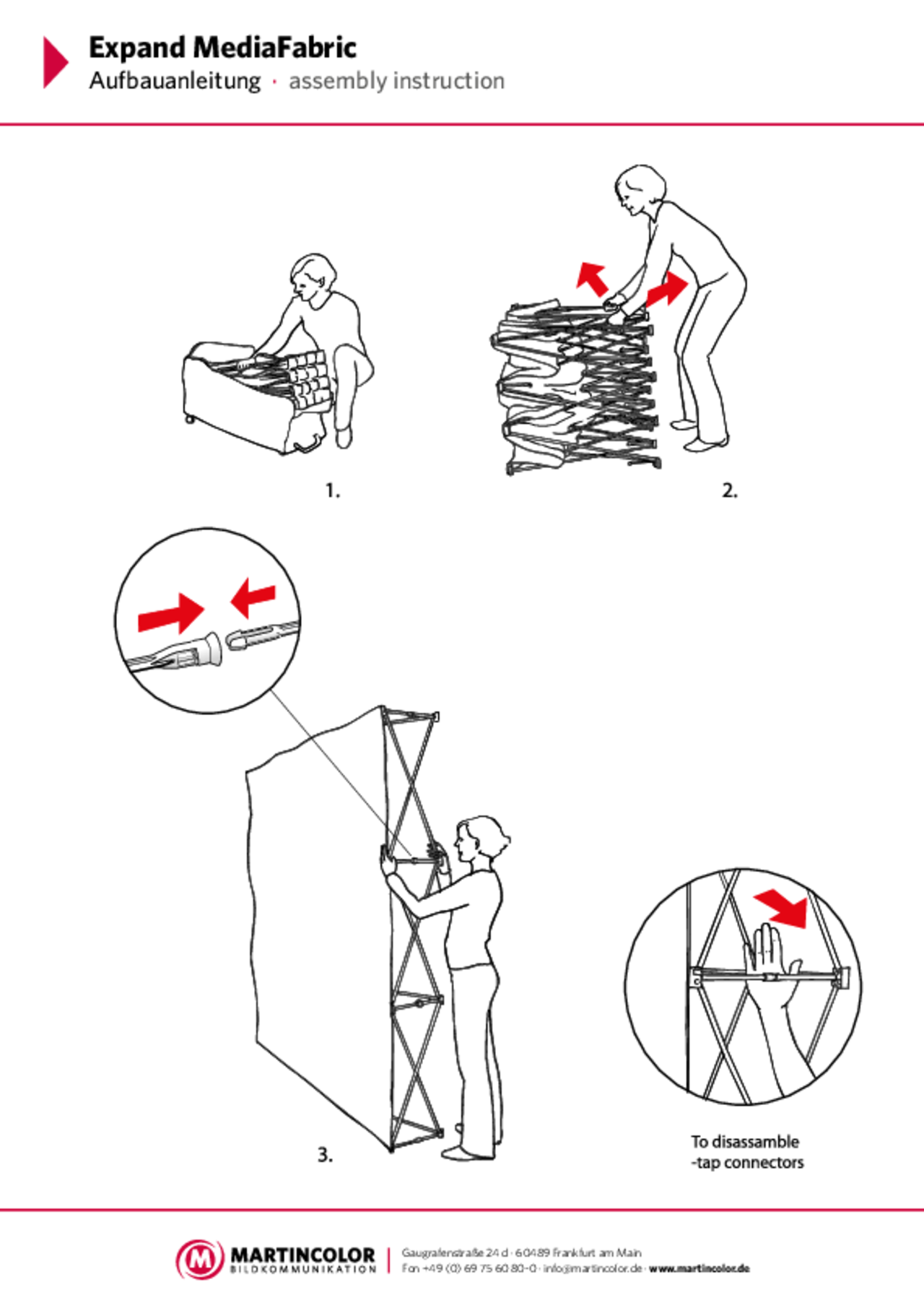Expand MediaFabric Aufbauanleitung PDF