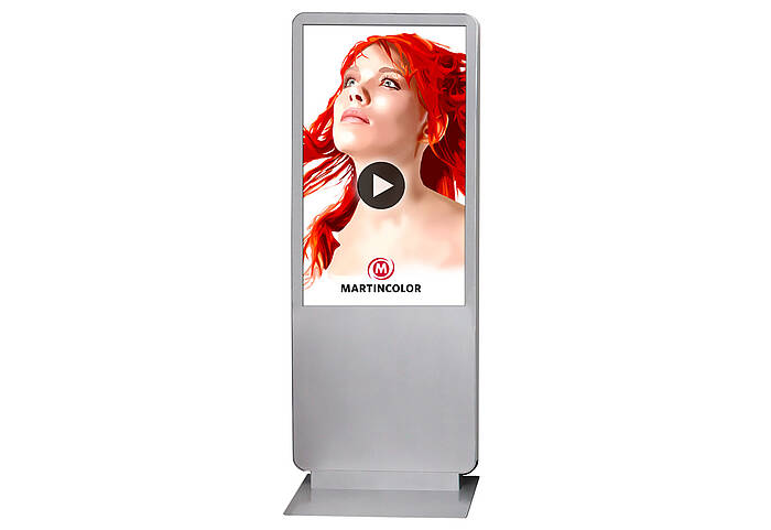 Digital info pillar DESIGN-LINE