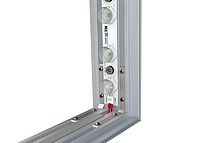 ALU STAR PLUS LED Counter frame with LEDs