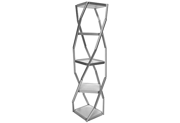 Twist showcase pillar Square assembly Twist showcase pillar Square assembly