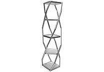 Twist showcase pillar Square assembly Twist showcase pillar Square assembly