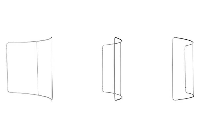 ZippWall Curved Gestell ZippWall Curved Gestell