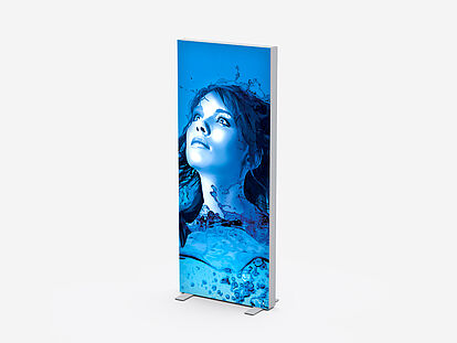 LED-Messewand ALU STAR 100 x 250 cm