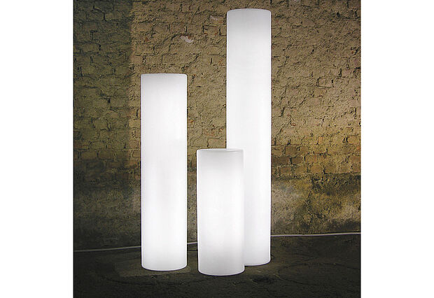 FLUO luminous pillar Example 2 FLUO luminous pillar Example 2