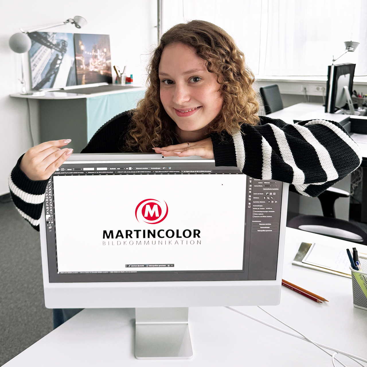 Ausbildung zur Mediengestalterin bei MARTINCOLOR 3