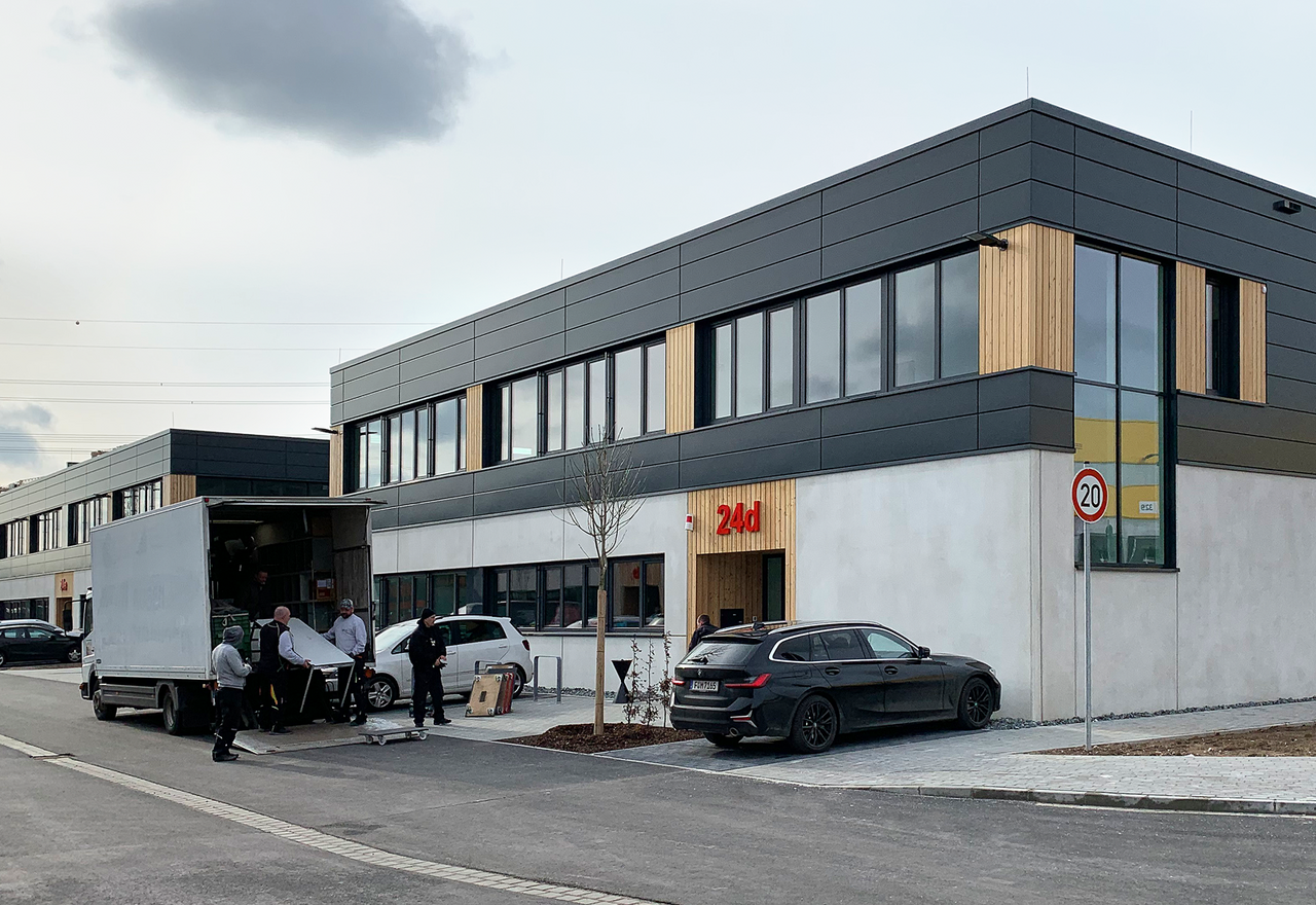 Umzug in die Gaugrafenstraße