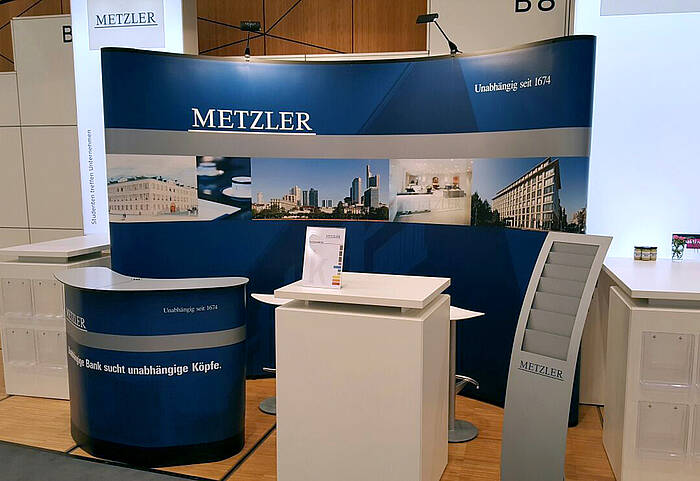 B. Metzler seel Sohn & Co KGaA exhibition set 5 B. Metzler seel Sohn & Co KGaA exhibition set 5