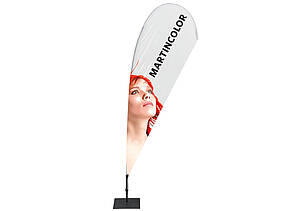 Beachflag Drop