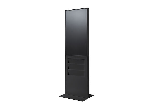 Digitale Infostele SMART + schwarz Digitale Infostele SMART + schwarz