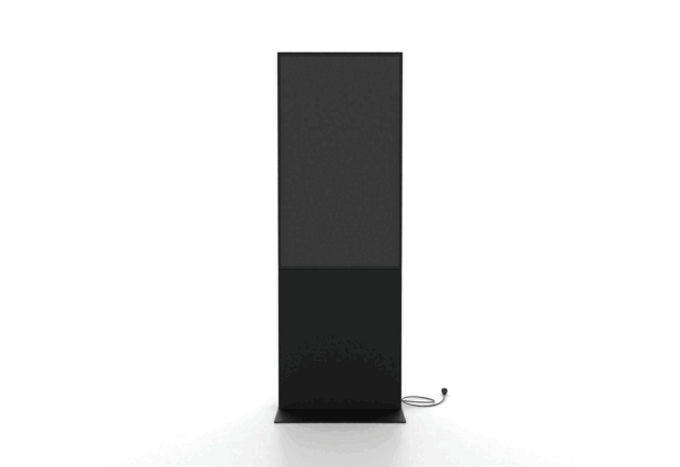 Digitale Infostele TWIN schwarz Digitale Infostele TWIN schwarz