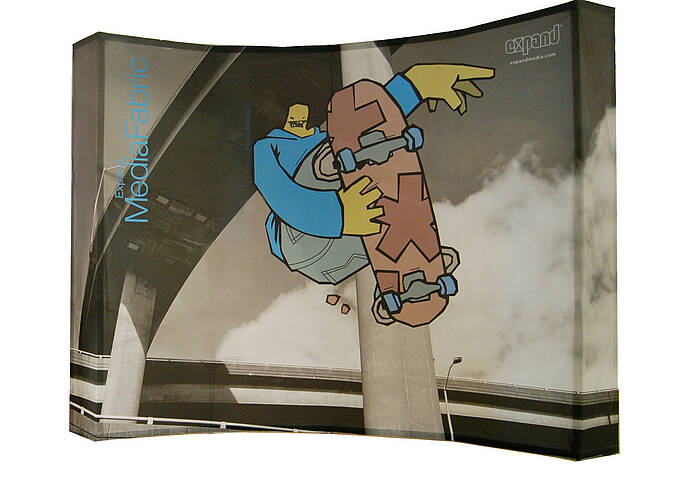 Expand MediaFabric curved Expand MediaFabric curved