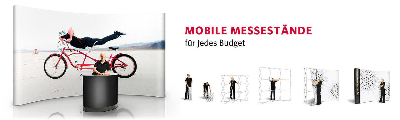 Faltwände für Ihren Messestand