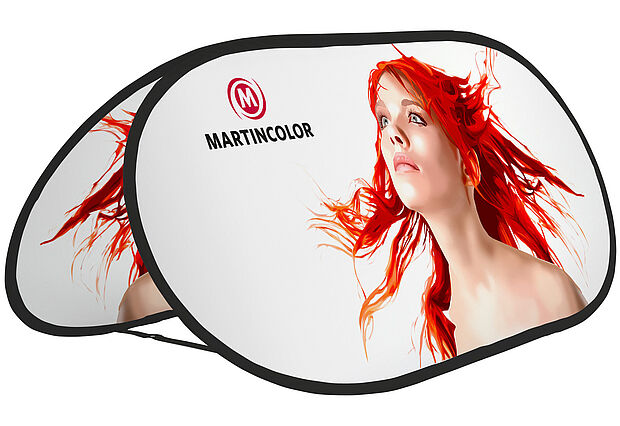 Accessory advertising black