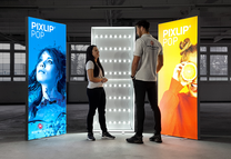 PIXLIP POP - 3 LED roll-ups PIXLIP POP - 3 LED roll-ups