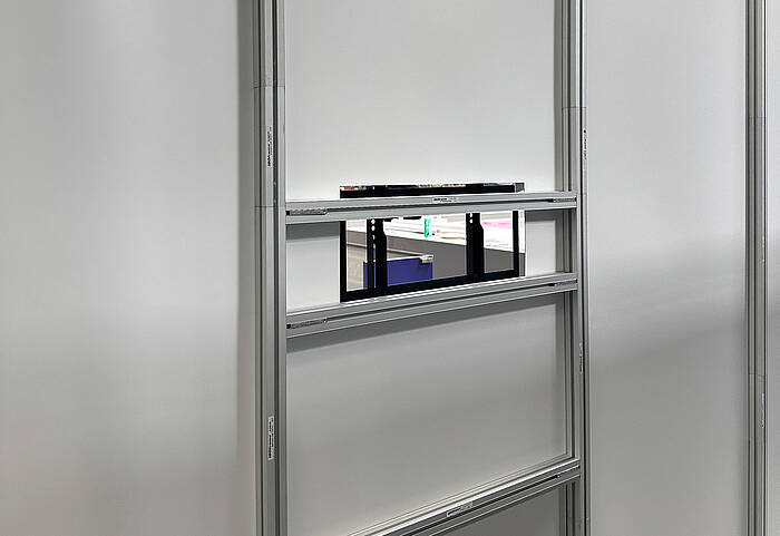 ISOframe Wave - Monitorhalterung von hinten