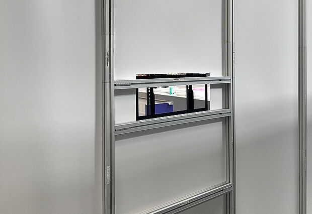 ISOframe Wave - Monitorhalterung von hinten