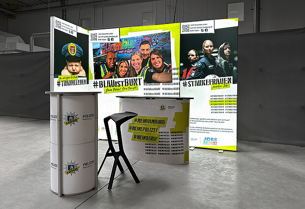 Polizei Hamburg - Recruiting Messestand Polizei Hamburg - Recruiting Messestand