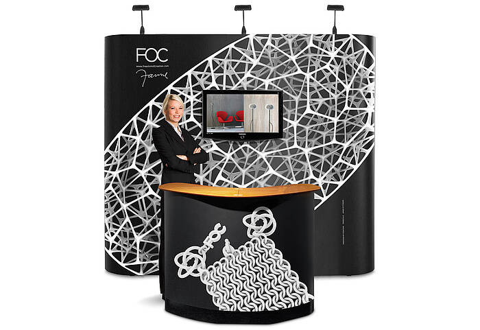 MediaWall gerade mit Theke MediaWall gerade mit Theke