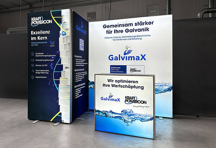 Galvimax LED-Messestand 5 Galvimax LED-Messestand 5