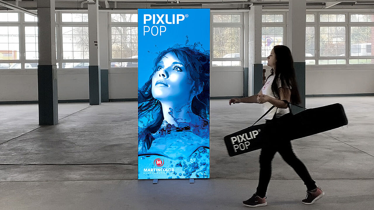 LED-Messestand - PIXLIP POP 1