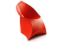 Flux Chair Rot Vorderseite Flux Chair Rot Vorderseite