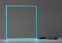 ALU STAR RGB Frame 300x300 cm mit Transportkoffer