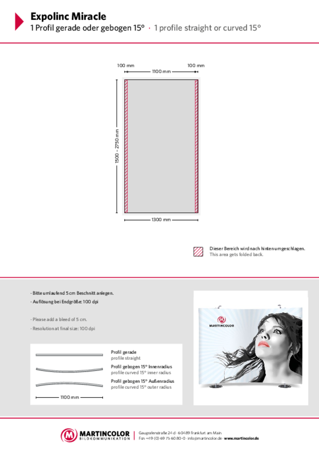 Expolinc Miracle Fabric data sheet PDF