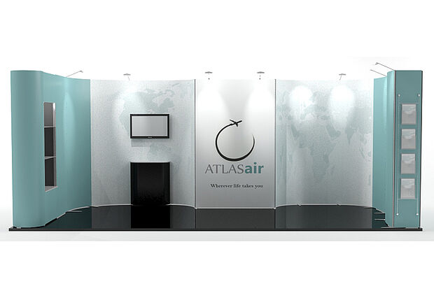 Exhibition stand solutions example 28 Exhibition stand solutions example 28