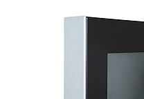 Digitale Infostele SLIM Display Ecke