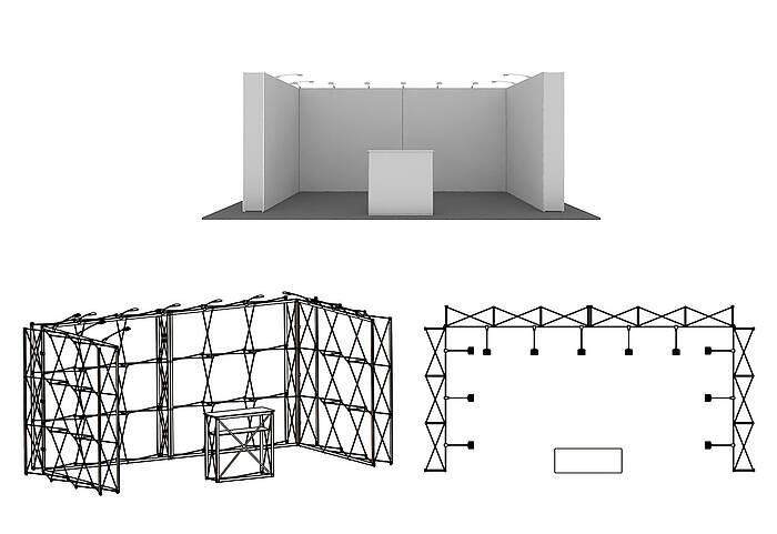 GRID Messestandlösungen Details 6 GRID Messestandlösungen Details 6