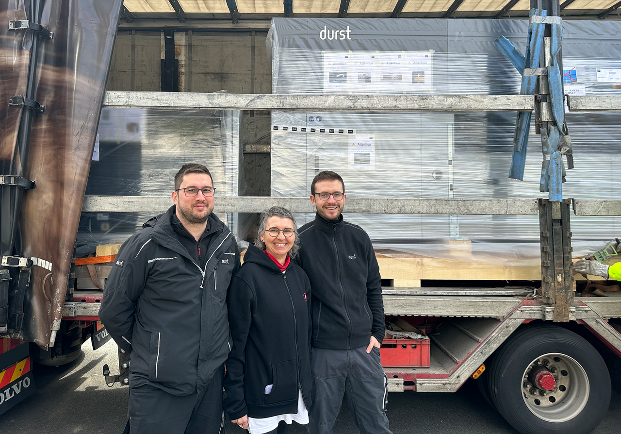 Unser neuer Textildrucker 2