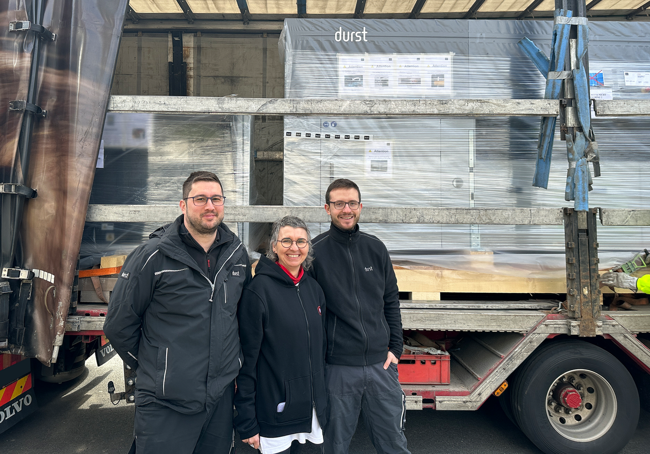Unser neuer Textildrucker 2