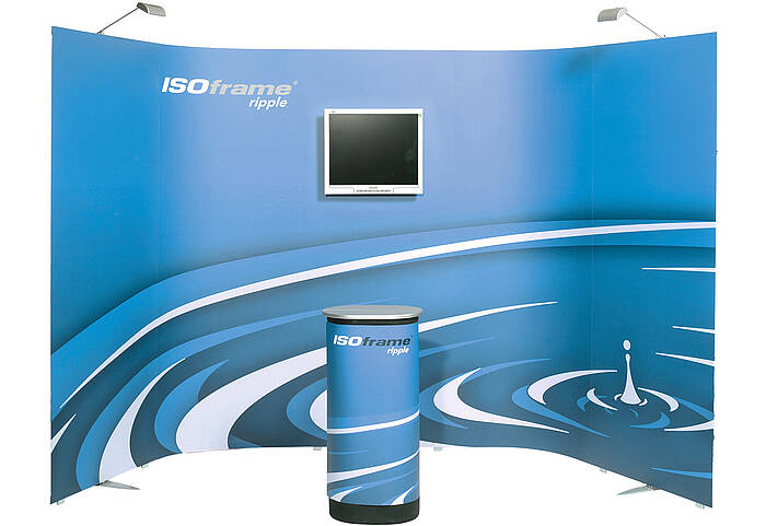 ISOframe ripple mit Theke ISOframe ripple mit Theke