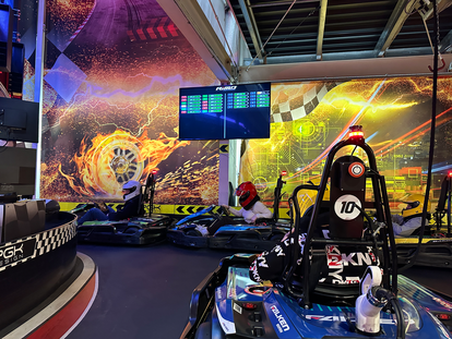 Weihnachtsfeier auf der E-KART-Bahn 1