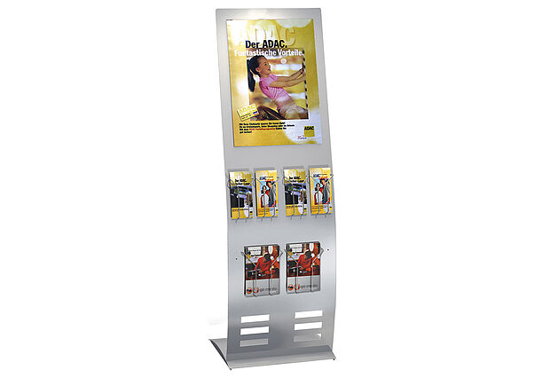 Brochure stand Info wide without spot Brochure stand Info wide without spot