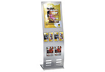 Brochure stand Info wide without spot Brochure stand Info wide without spot