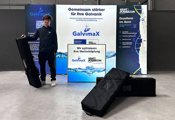 Galvimax LED-Messestand 6 Galvimax LED-Messestand 6