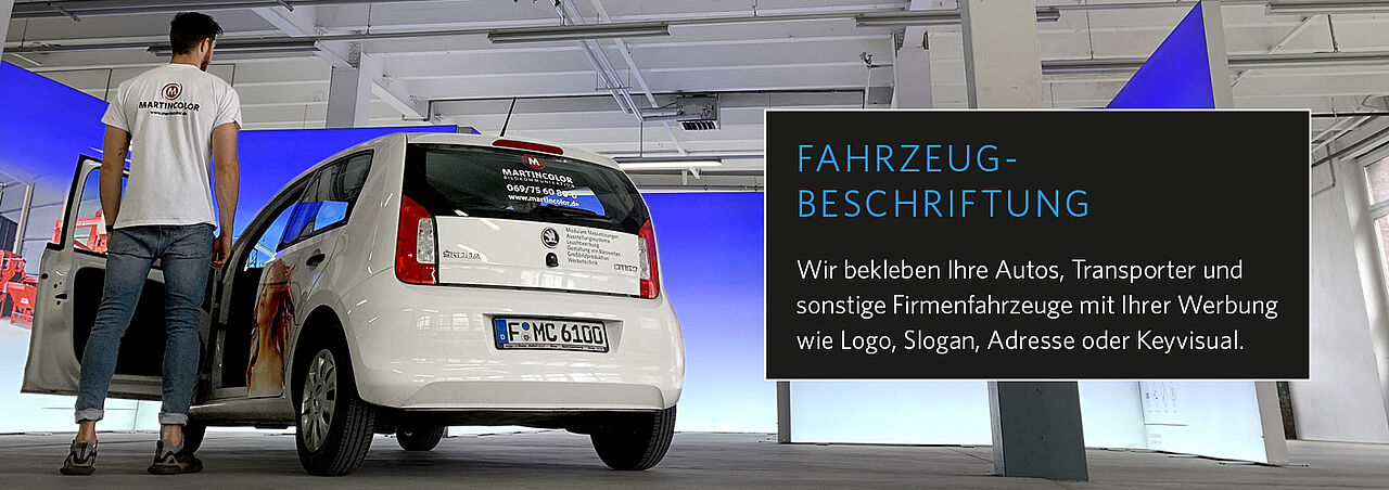 Fahrzeugbeschriftung
