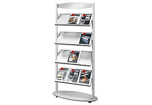 Brochure shelf Sirius