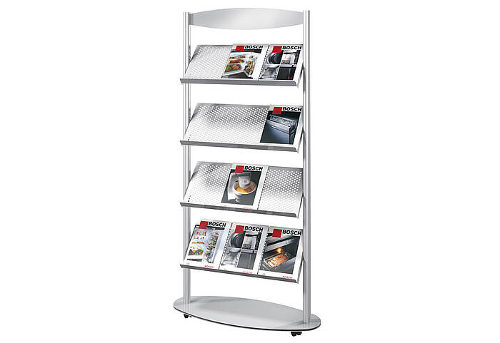 Brochure shelf Sirius Brochure shelf Sirius