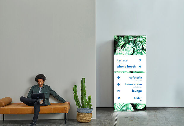 PIXLIP POP LED-RollUp Beispiel 3 PIXLIP POP LED-RollUp Beispiel 3