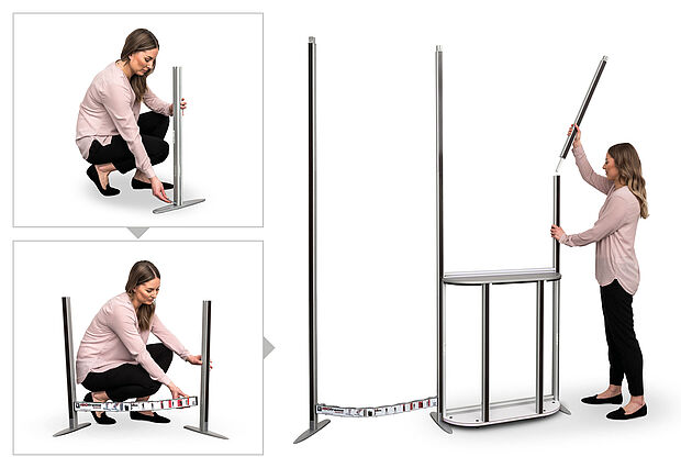 ISOframe Curved assembly ISOframe Curved assembly