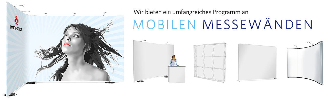 Messewände mobil