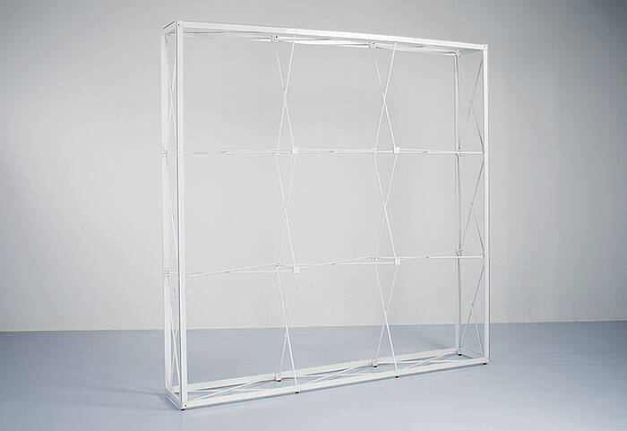 GRID Faltwand gerade Gestell GRID Faltwand gerade Gestell