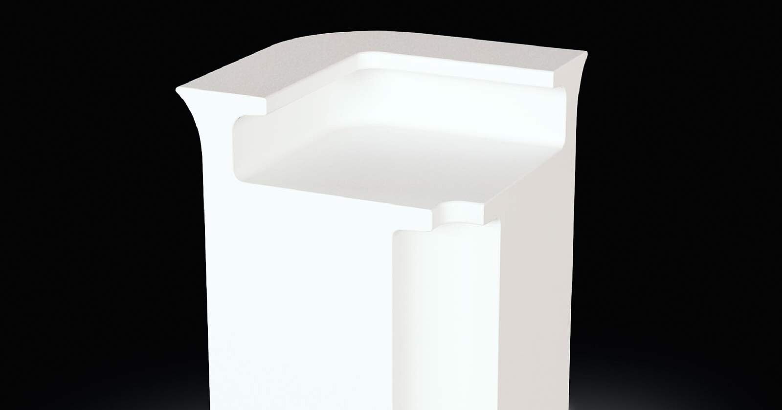 BREAK Corner | Illuminated counter for indoor&outdoor use | Martincolor